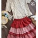 Miss Point Sunflower Gardening 2.0 Deluxe Skirt(Reservation/6 Colours/Full Payment Without Shipping)